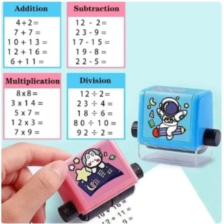Eğlenceli Matematik İşlem Rulosu Tek İşlem Seçenekli