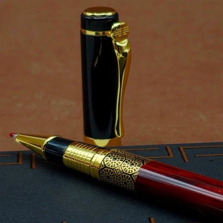 Şık Tasarım Metal Roller Kalem 1 Adet Hediye Kutulu