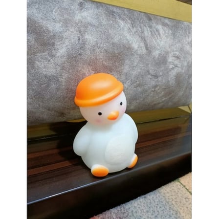 Yılbaşı Temalı Işıklı Kardan Adam Figürü 10 cm