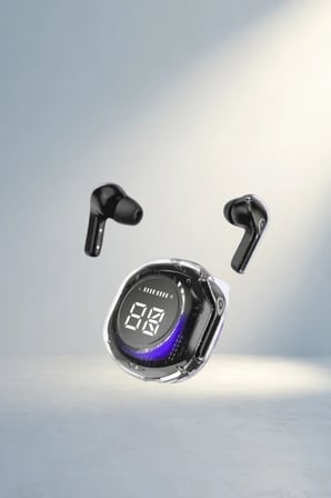 Kablosuz Bluetooth Kulaklık ANC ENC Özellikli Şarj Göstergeli