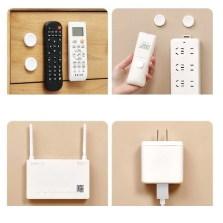 Pratik Mıknatıslı Kumanda ve Telefon Tutucu 2 Adet