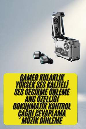 Dokunmatik Kontrol Bluetooth Kulaklık TWS Hi-Fi Stereo