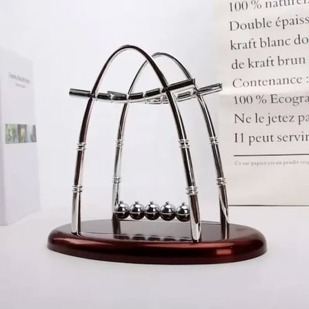 Denge Topu Oval Küçük Boy 17x14.5 cm Ofis Dekoru