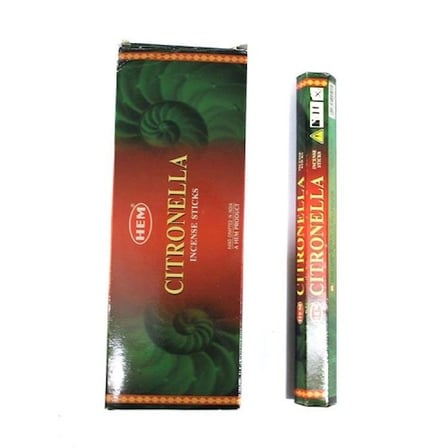 Aromatik Citronella Çubuk Tütsü 20 Adet Meditasyon İçin