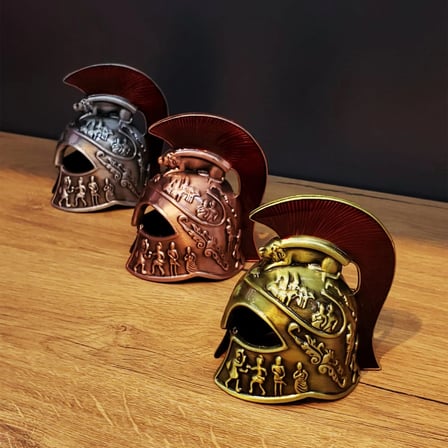 Vintage Metal Dekoratif Şövalye Miğferi 10x5 cm