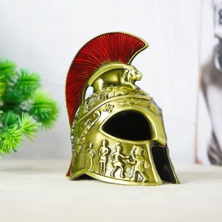 Dekoratif Şövalye Miğferi 10 cm x 5 cm (Metal Model)