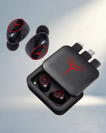 Bluetooth Kablosuz Kulaklık Powerbank Özellikli Uzun Pil Ömrü
