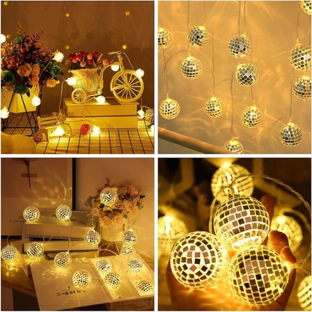 Led Gün Işığı Disko Topu 2 M 10 Adet