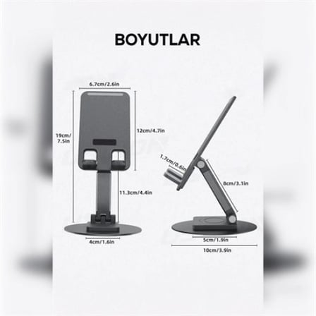 Pratik Kablo Geçirilebilir Telefon Tutucu 1 Adet