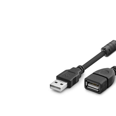 Ferrit Filtreli USB Kablo 3 Metre Siyah USB Type-A