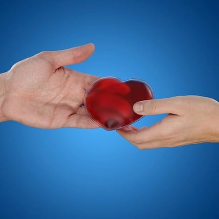 Sihirli Jel El Isıtıcı Kalp Şeklinde 1 Adet