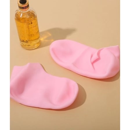 Nemlendirici Silikon Çorap Büyük Boy Pembe 1 Adet