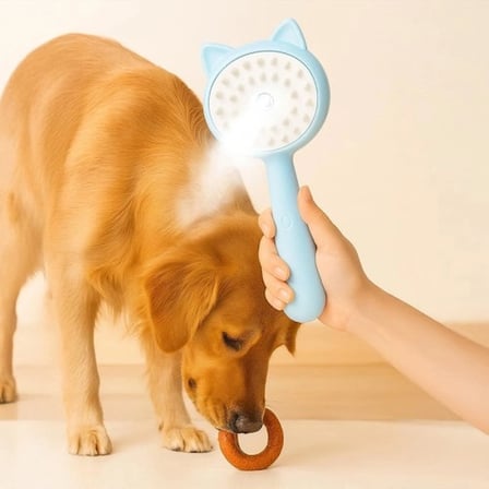 Rahatlatıcı Buharlı Fırçası Kedi ve Köpekler İçin