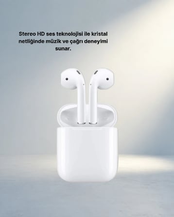 Ergonomik Bluetooth 5.0 Kulaklık 2. Nesil Hızlı Şarjlı