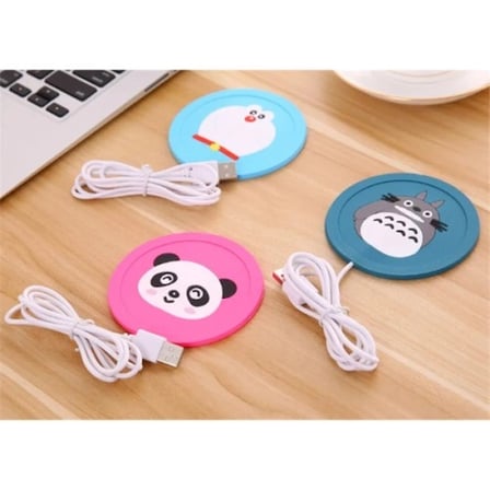 Pratik USB Silikon Bardak Altı Isıtıcı 5V Uyumlu