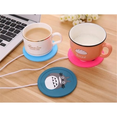Pratik USB Silikon Bardak Altı Isıtıcı 5V Uyumlu