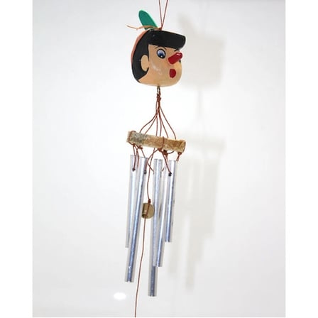 Masalsı Pinokyo Metal Çan 30 cm Dekoratif Aksesuar