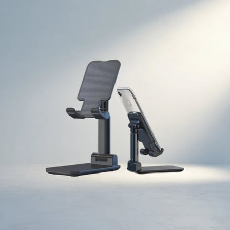 Telefon Tutucu Stand Ayarlanabilir Masaüstü Kullanım (Katlanabilir Model)