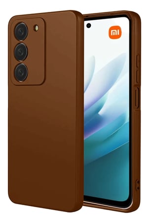 Redmi 15 4G First Silikon - Kahverengi