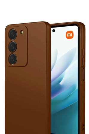 Redmi 15 4G First Silikon - Kahverengi