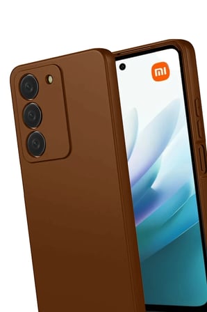 Redmi 15 4G First Silikon - Kahverengi