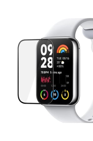Smart Band 8 Pro Polymer Nano Ekran Koruyucu - Şeffaf