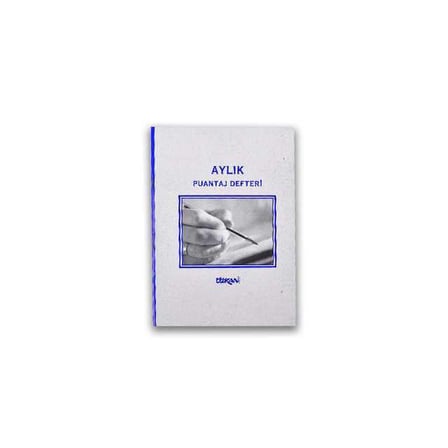 0333 Puantaj Defteri 1 Adet