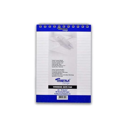 G0405 A5 40 Yaprak Spiralli Bloknot Çizgili 1 Adet