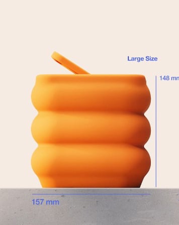 3D Baskı Baklava Formlu Sallanır Kapaklı Çöp Kutusu Büyük Boy Mutfak Banyo Ofis Kovası 157x157x148 m