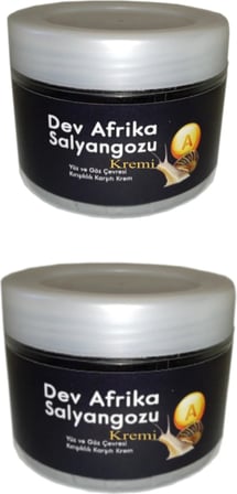 Dev Afrika Salyangoz Yüzde Bakım Kremi 100 ml x 2 Adet