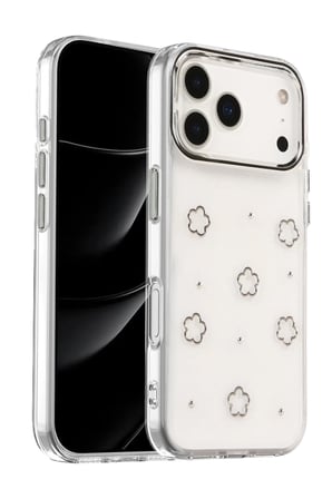 iPhone 17 Pro Fiyonk Desenli Kapak - Desen 2