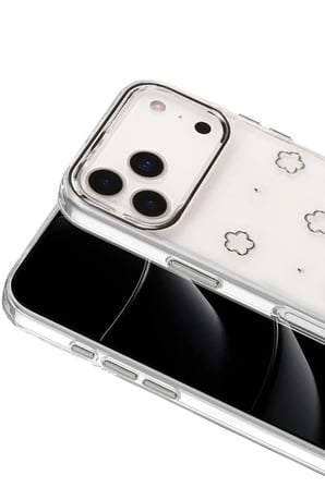 iPhone 17 Pro Fiyonk Desenli Kapak - Desen 2