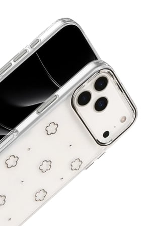 iPhone 17 Pro Fiyonk Desenli Kapak - Desen 2