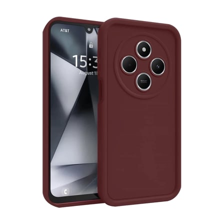 Redmi 14C Kılıf Viera Silikon - Bordo