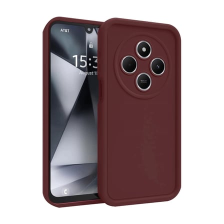 Redmi 14C Kılıf Viera Silikon - Bordo