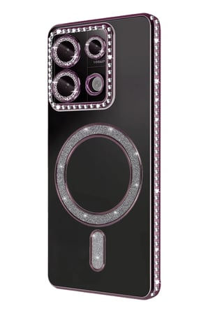 Redmi 13C Joke Simli Magneticsafe Kılıf - Pembe