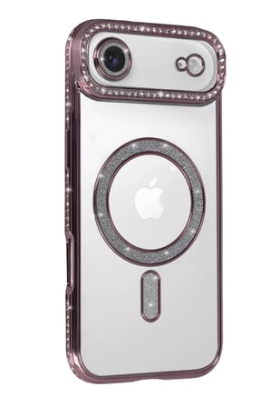 iPhone 17 Air Joke Simli Magneticsafe Kılıf - Pembe