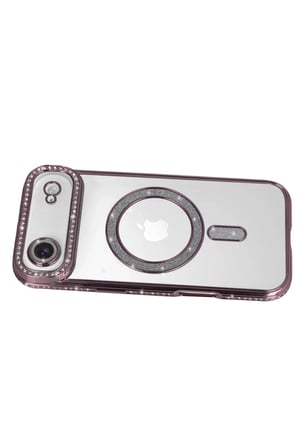 iPhone 17 Air Joke Simli Magneticsafe Kılıf - Pembe