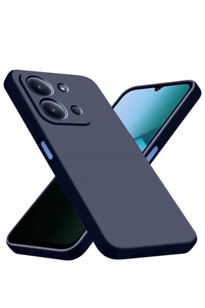 Redmi 15C 4G Nano içi Kadife Silikon - Lacivert
