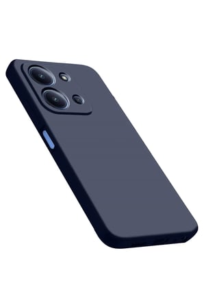 Redmi 15C 4G Nano içi Kadife Silikon - Lacivert