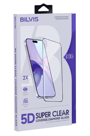 iPhone 17 Air Bilvis 5D Super Clear Diamond Cam Ekran Koruyucu