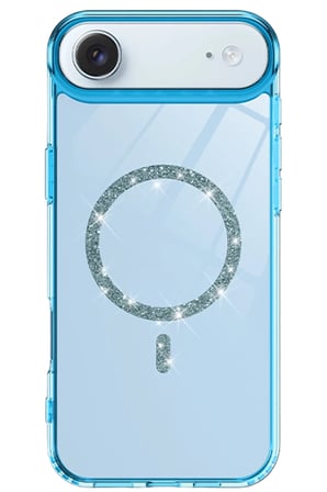 iPhone 17 Air Live Diamond Magsafe Kapak - Mavi