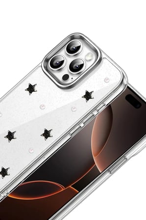 iPhone 15 Pro Max Fiyonk Desenli Kapak - Desen 7