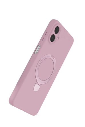 Galaxy A07 4G Regal Magsafe Standlı Kapak - Açık Pembe