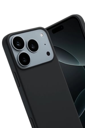 iPhone 17 Pro Max First Silikon - Siyah