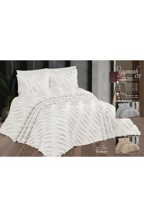 Çift Kişilik Yatak Örtüsü 3 Parça Yatak Örtüsü Bedspread