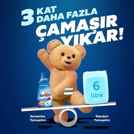 Çamaşır Yumuşatıcısı 1440 Ml Extra Lilyum 1 Adet
