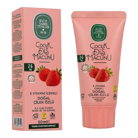Diş Macunu Çilek 60ml Çocuk 1 Adet