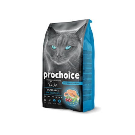 Pro 34 Somonlu Ve Pirinçli Yetişkin Kedi Maması 15 Kg