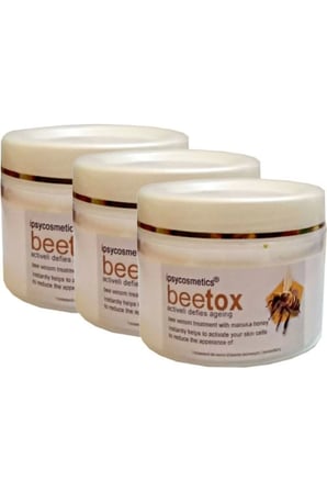 İpsycosmetics Beetox Doğal Arı Özü - Yüz Cilt Dekolte Boyun 100 ml x 3 adet